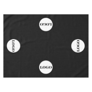 Custom 4 Logo Company Business Restaurant Promo  Tablecloth