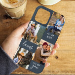 Custom 4 Photo All of Me Loves All of You Slate iPhone 13 Pro Max Case<br><div class="desc">Personalised Phone case for iphone 13 pro max (and many other models). The case features a custom photo collage with 4 of your favourite photos and the wording "All of Me Loves All of You". The photo template is set up ready for you to add your photos, which are displayed...</div>