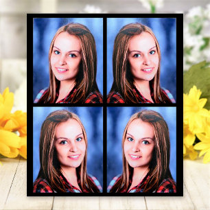 Custom 4 Photo Collage Personalized Tapestry