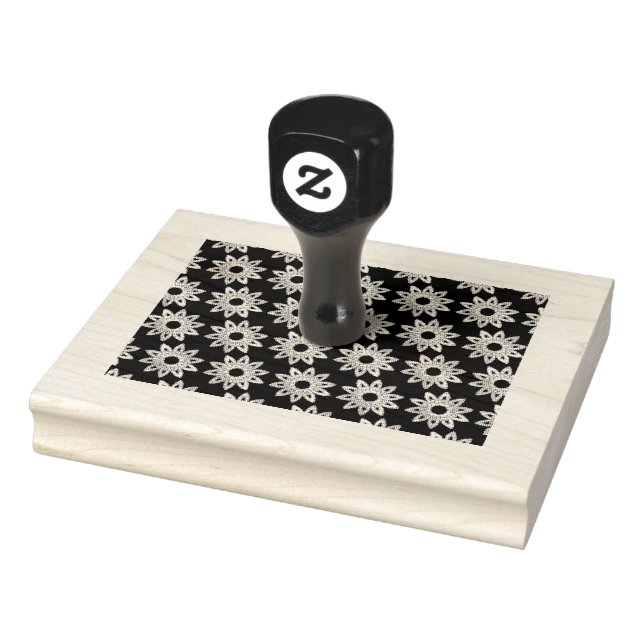 Custom 4" x 5" Rubber Stamp, Ink Pad Colour = None Rubber Stamp (Stamp)