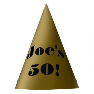 Custom 50th Birthday Party Hat