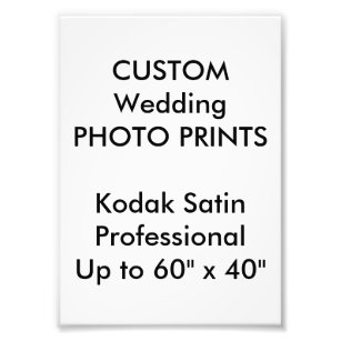 Custom 5" x 7" Professional Photo Prints
