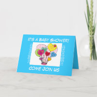 Custom 5x7 Baby Shower Invitations (Recycled)