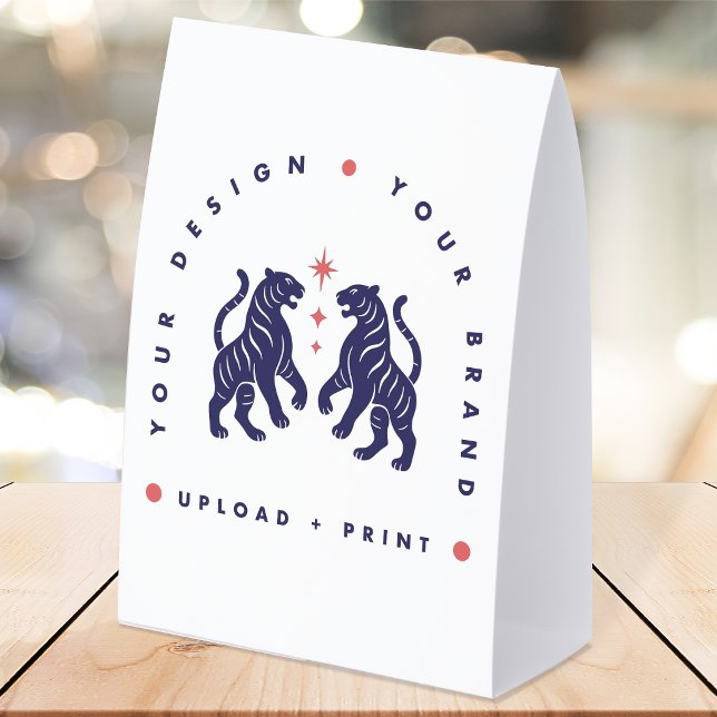 Custom 5x7 Tabletop Sign | Your Design Upload (Upload your artwork and turn this tabletop sign into custom office, event or occasion signage)