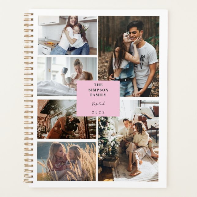Custom 6 Photos Instagram Collage Planner (Front)