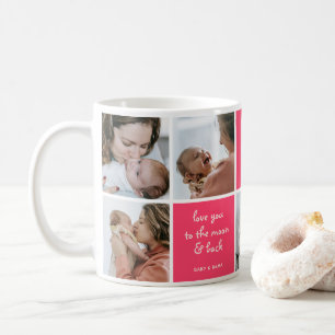 Custom 7 Photo Best Mum Ever Mug