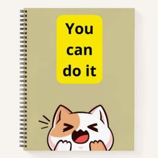 Custom 8.5" x 11" Spiral Notebook