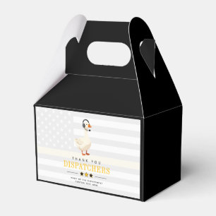 Custom 911 Dispatcher Goose With Headset Thank You Favour Box