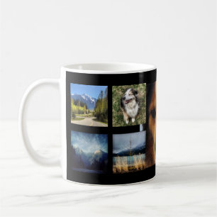 Custom 9 Instagram Photo Collage Coffee Mug
