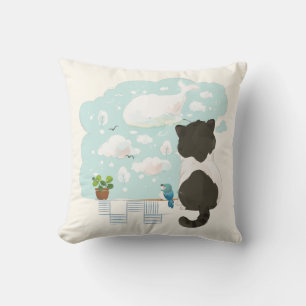 [Custom] A Cat's Day - Daydream Cloud Gazing Cushion