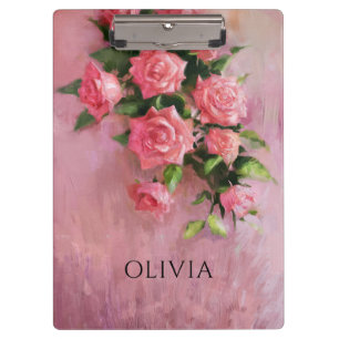 Custom A Dream in Shades of Pink Clipboard