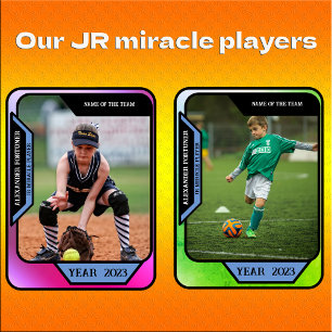 Custom a Sports Card Magnet