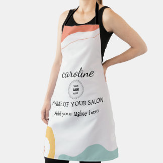 Custom Abstract Apron 
