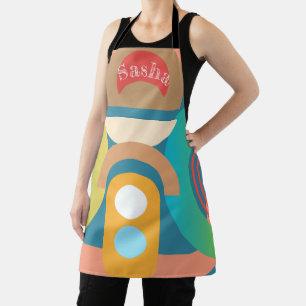 Custom Abstract Art Deco  Apron