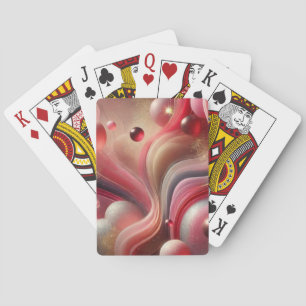 Custom Abstract Art Playing Cards