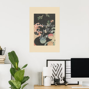 CUSTOM Abstract Japanese Dot Pattern Print
