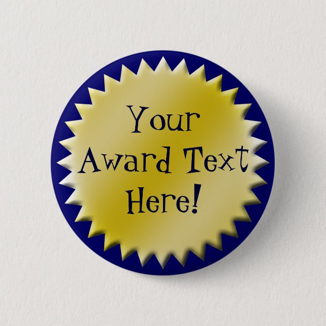 Custom Achievement Award Button (Front)