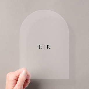 Custom Acrylic Invitations