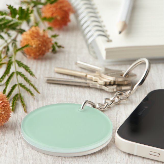 Custom Acrylic Keychain – Modern & Minimalist (Front Right)