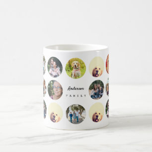 Custom Add Collage Photo Family Personalised Coffee Mug