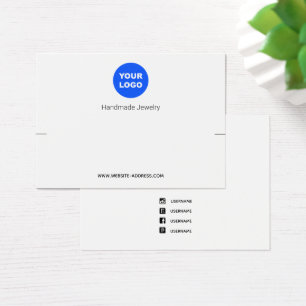 Custom Add Logo White Bracelet Display