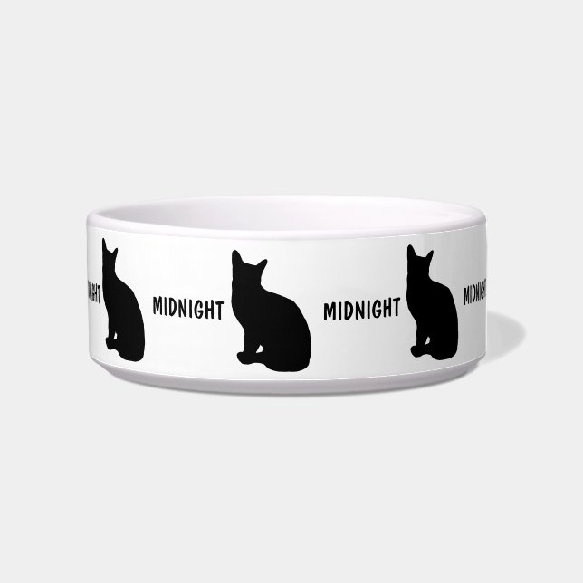 Custom Add Name Cat Bowl (Right)