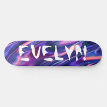 Custom Add Name Purple Cyberpunk Style