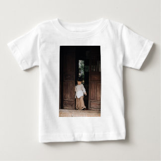 Custom, Add Photo and Text Baby T-Shirt