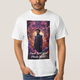 Custom, Add Photo and Text T-Shirt