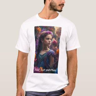 Custom, Add Photo and Text T-Shirt