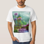 Custom, Add Photo and Text T-Shirt<br><div class="desc">Mystical Garden custom,  add your own photo and text,  t-shirt</div>
