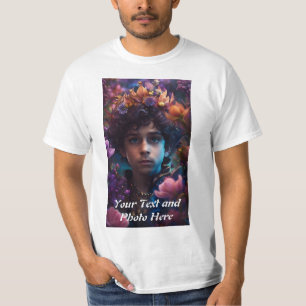 Custom, Add Photo and Text T-Shirt