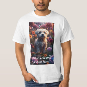 Custom, Add Photo and Text T-Shirt