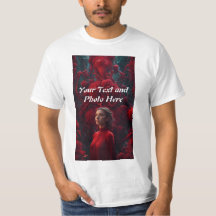 Custom, Add Photo and Text