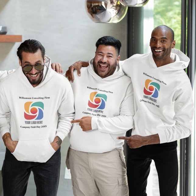 Custom Add Your Business Logo Company Marketing Hoodie (Creator Uploaded)
