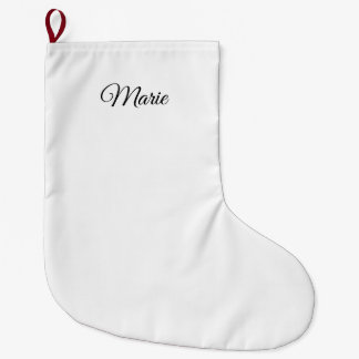 custom add your name christmas personalised large christmas stocking