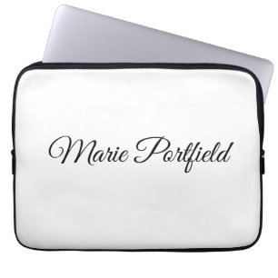 custom add your name glitter colourful add your laptop sleeve