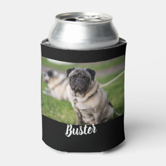 Custom add your pets name and photograph, can cooler