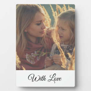 custom add your photo christmas personalised plaqu plaque