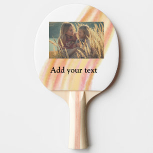 custom add your photo christmas personalized water ping pong paddle