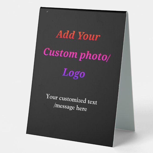 custom add your photo logo your text custom modern (Front)