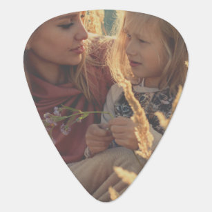 custom add your photo personalised custom guitar pick