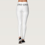 Custom Add Your Rectangle Business Company Logo Leggings<br><div class="desc">Promote your business with these cool leggings,  featuring custom logo template! Easily add your own logo by clicking on the "personalise" option.</div>