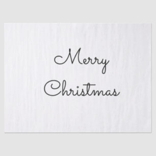 custom add your text photo christmas personalised tissue paper
