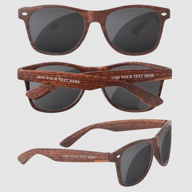 Custom Add Your Text Photo Logo Sunglasses (Custom Add Your Text Photo Logo Sunglasses)