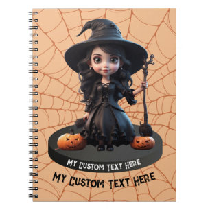 Custom Add Your Text Template Gothic Notebook
