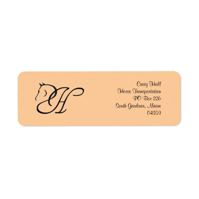 Custom Address Labels (Front)