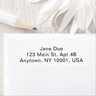 Custom Address Labels Personalized Mailing Sticker