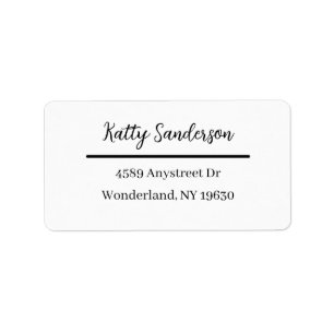 Custom Address Labels, Return Address Stickers