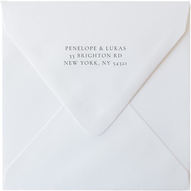 Custom Address Modern Self Inking Stamp (Creator Uploaded)